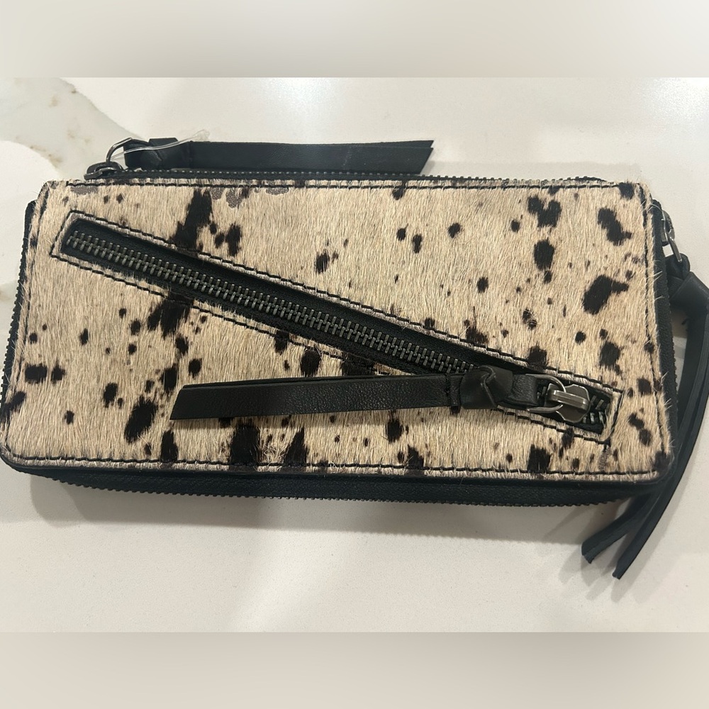 Free People Cowhide + Leather Wallet - Picture 3 of 6